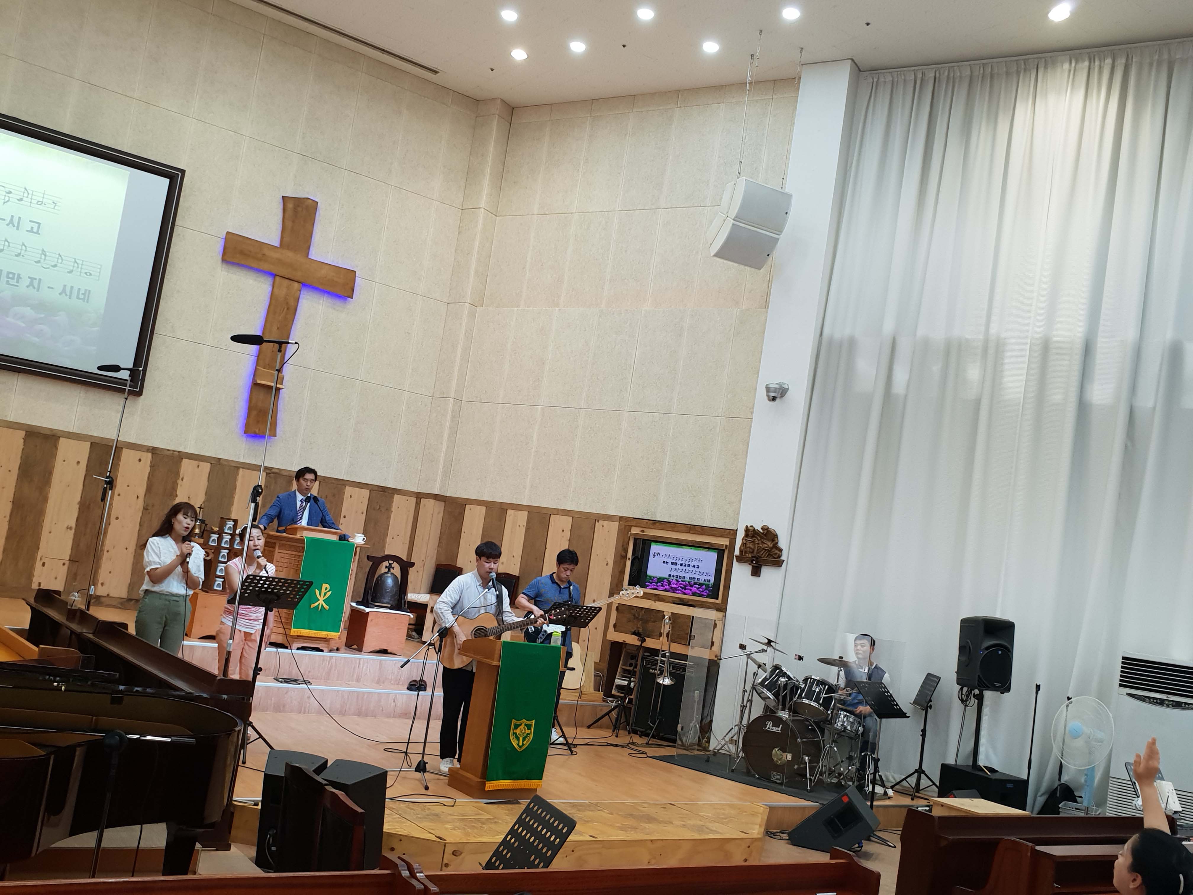 2018년 8월12일 주내감리교회 용기속 헌신예배